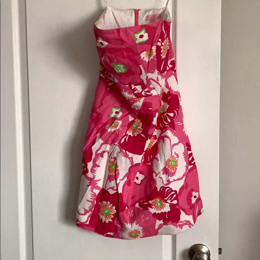 Lilly Pulitzer Bloom Strapless Dress - Picture 2 of 5